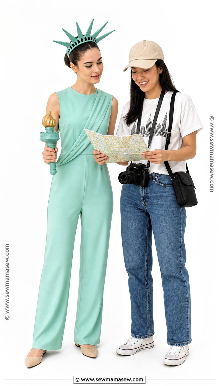 Minimalist Statue Of Liberty And Tourist Costume - 30 statue of liberty and tourist costume ideas