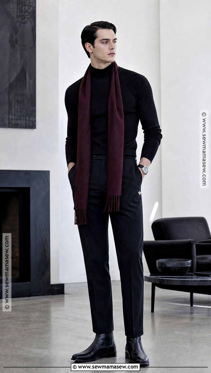 Minimalist Vampire Outfit - 30 vampire clothes for men