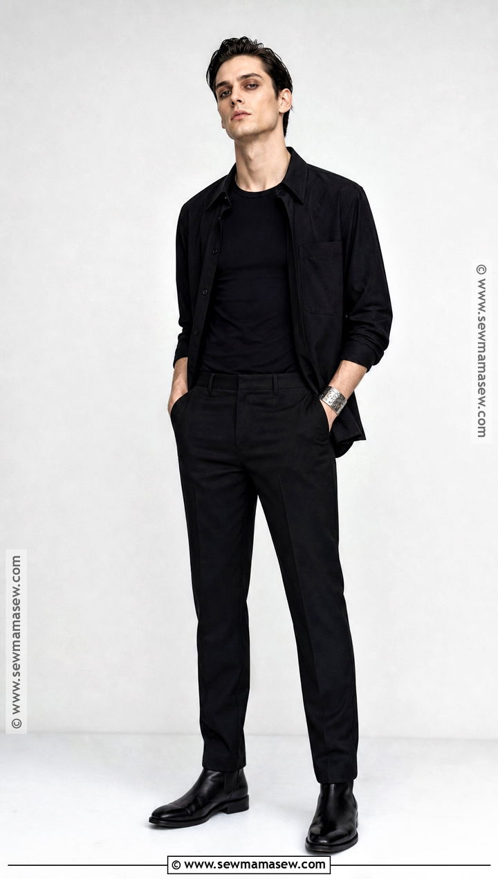 Minimalist Vampire Outfit - 30 modern vampire outfit ideas for men