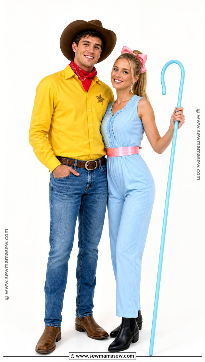 Minimalist Woody And Bo Peep Costume - 40 woody and bo peep costume ideas