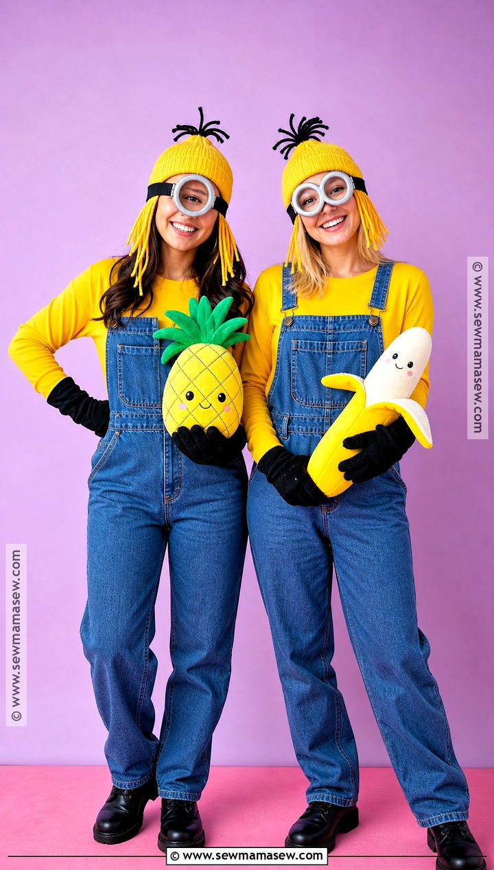 Minion Best Friend Costume - 30 best friend costume ideas