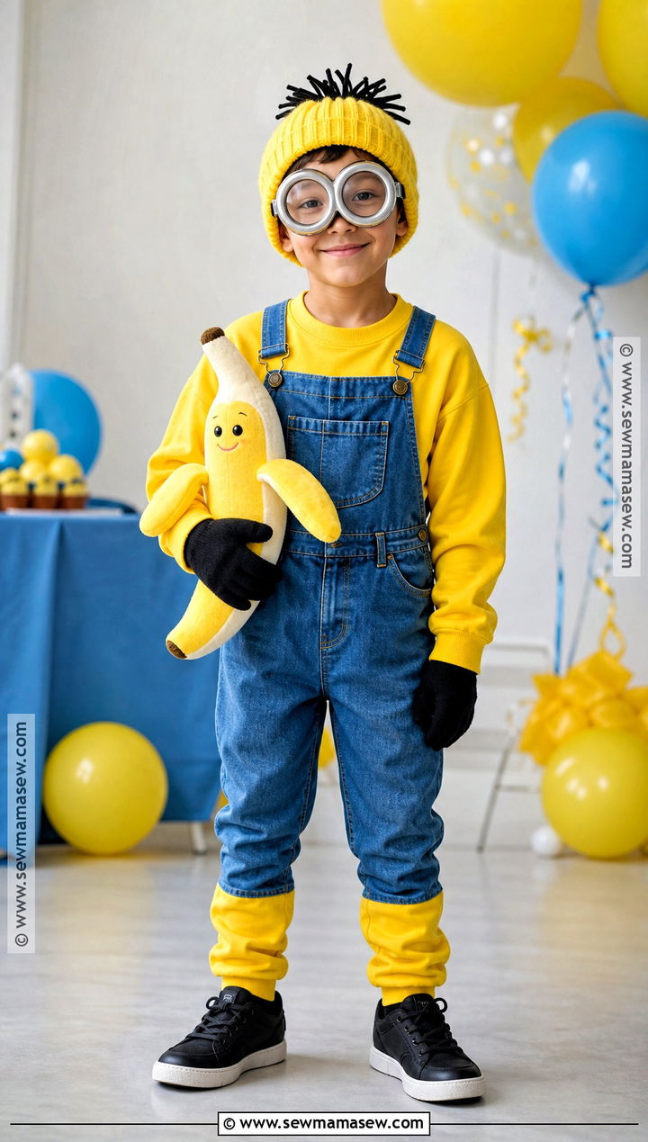 Minion Costume - 35 halloween costumes for boys