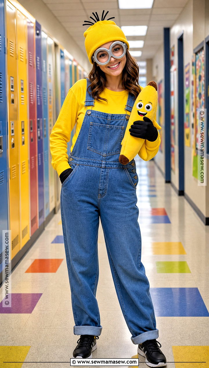 Minion Costume - 30 character dress up day ideas