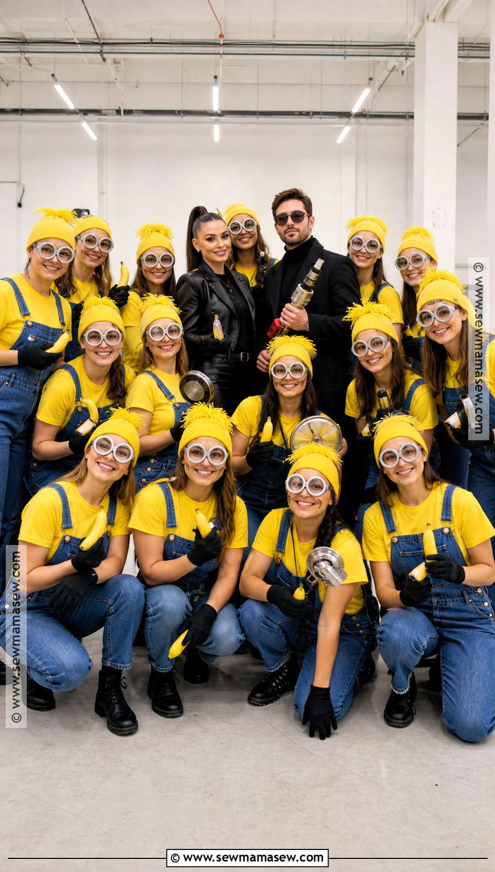 Minion Crew Group Costume - 35 big group costume ideas