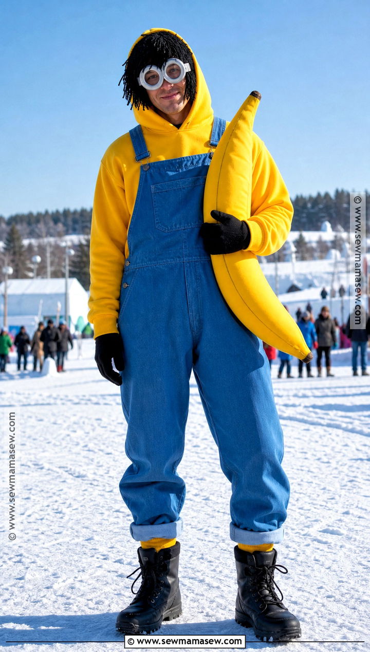 Minion Hoodie Costume - 30 Easy Minion Costume Ideas