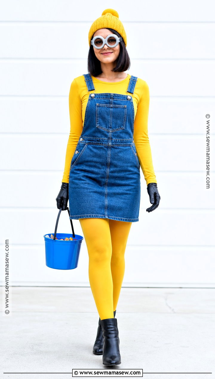 Minion Overall Dress Costume - 45 minions costume ideas