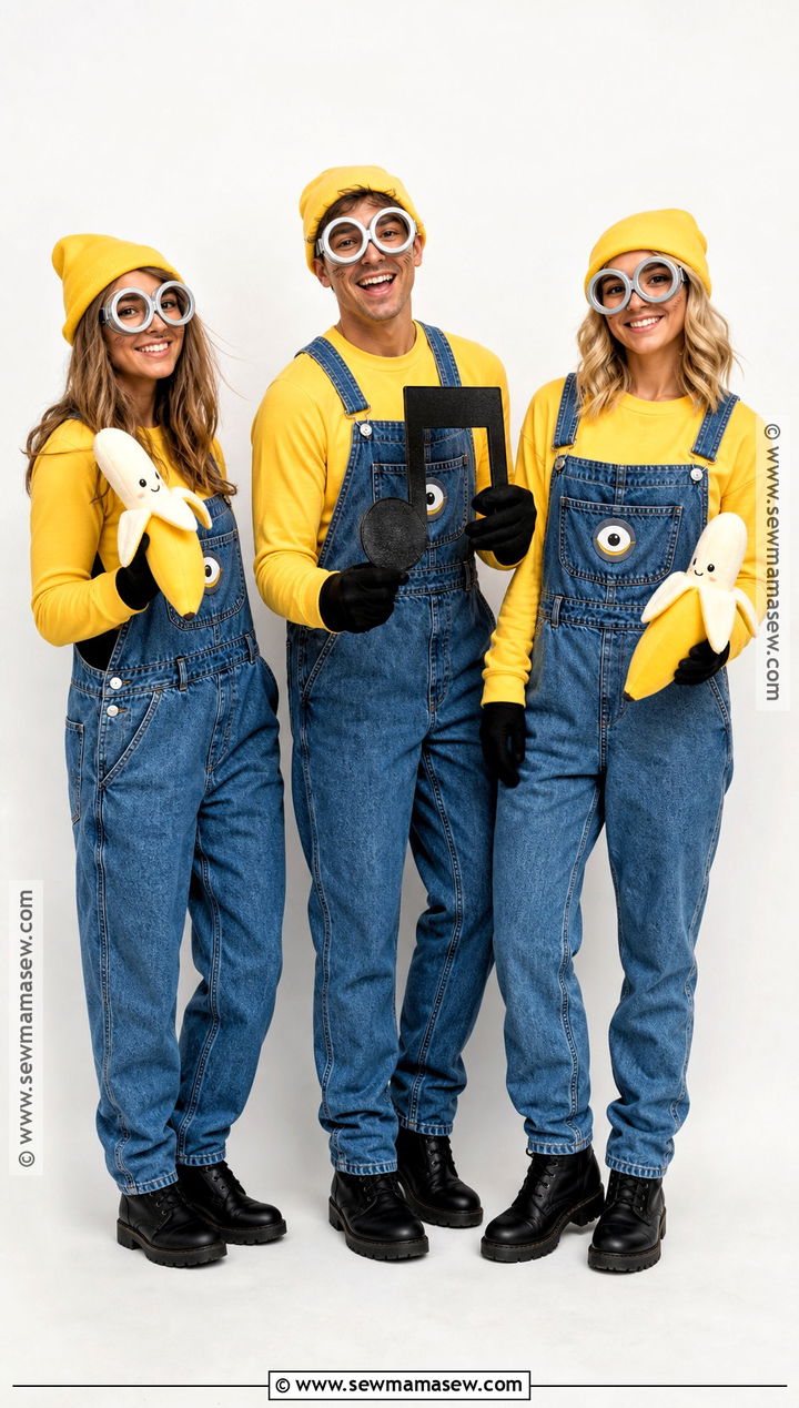 Minion Triplet Costumes - 30 triplet halloween costumes