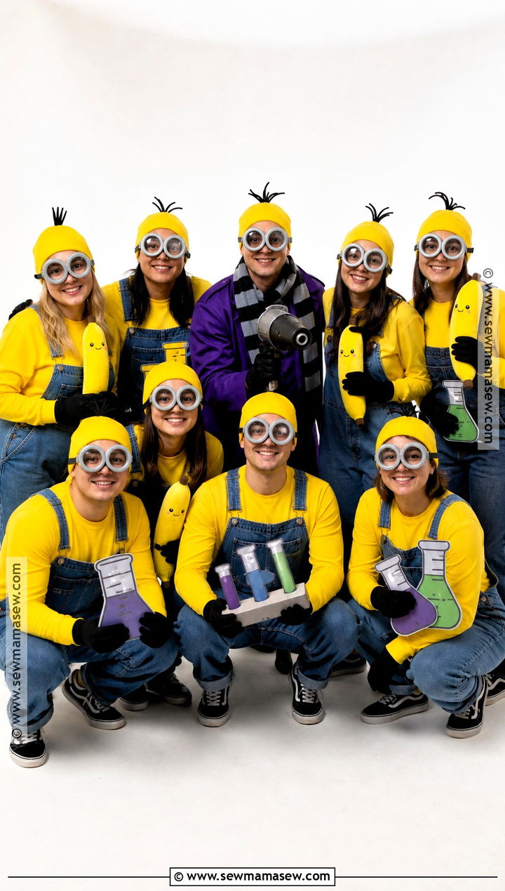 Minions Friend Group Costume - 35 halloween costumes for friends