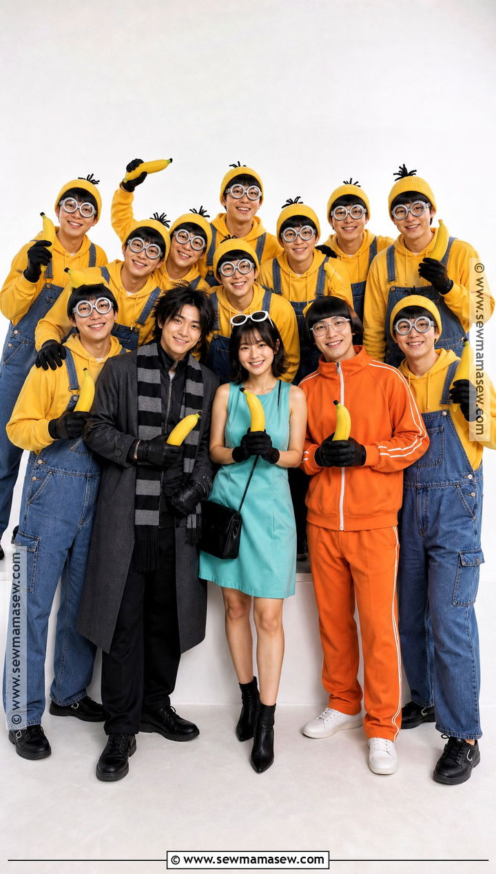 Minions Group Costume - 30 halloween costumes for big groups