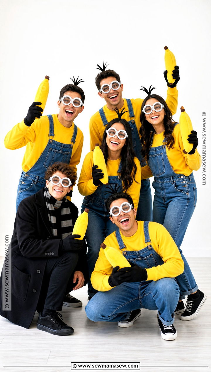 Minions Group Costume - 30 Group Dress Up Ideas