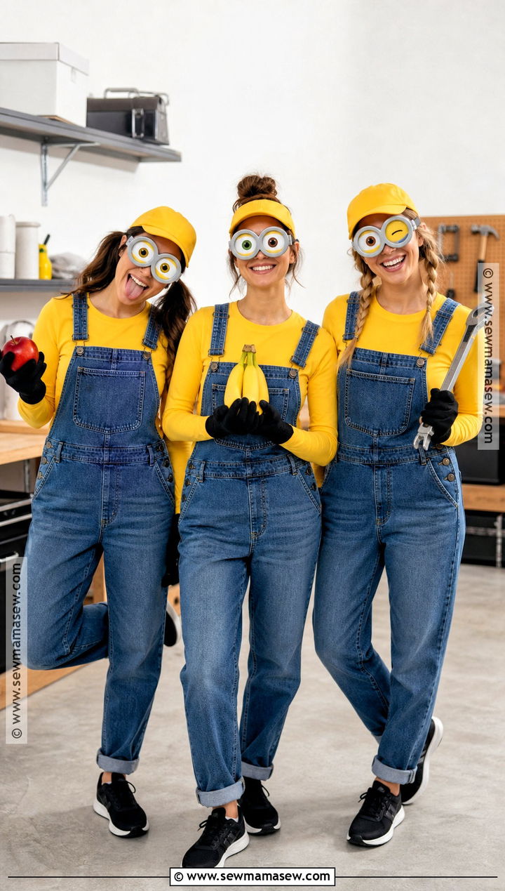 Minions Trio Costume - 30 easy trio costumes