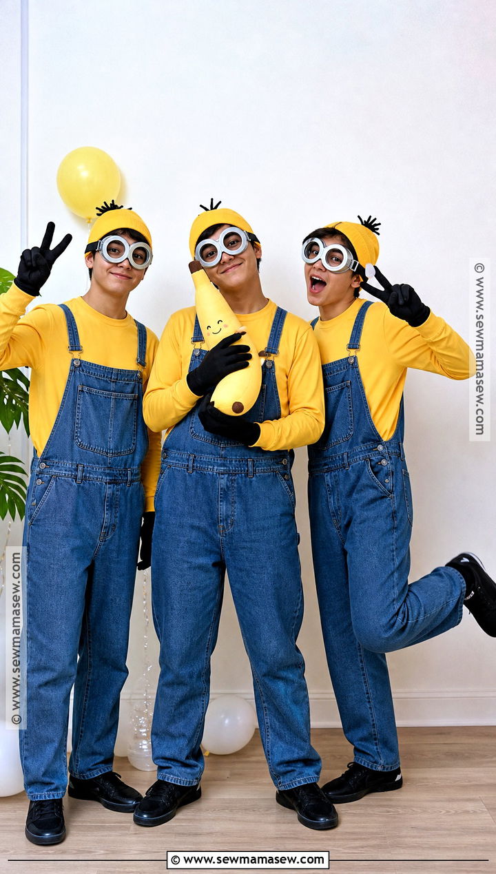 Minions Trio Costume - 35 trio costume ideas for teens