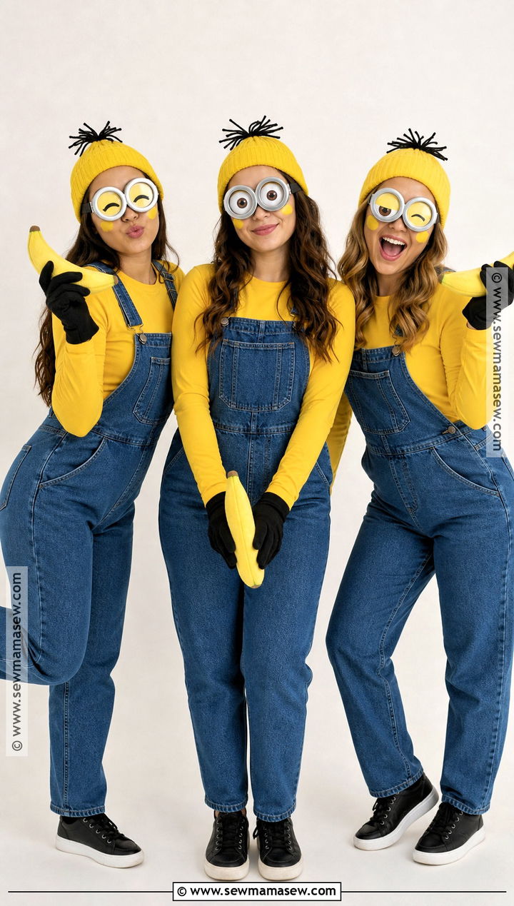 Minions Trio Costume - 30 costume ideas for 3 for friends