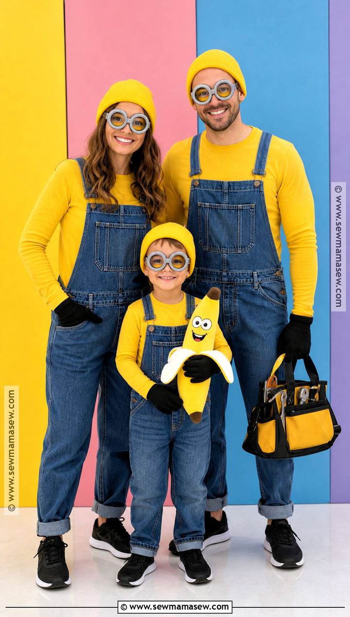 Minions Trio Halloween Outfit - 30 3 Ppl Halloween Outfits