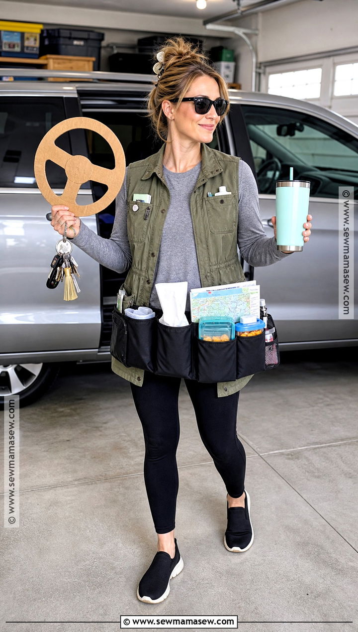 Minivan Command Center Mom Costume - 30 Tired Mom Costume Ideas