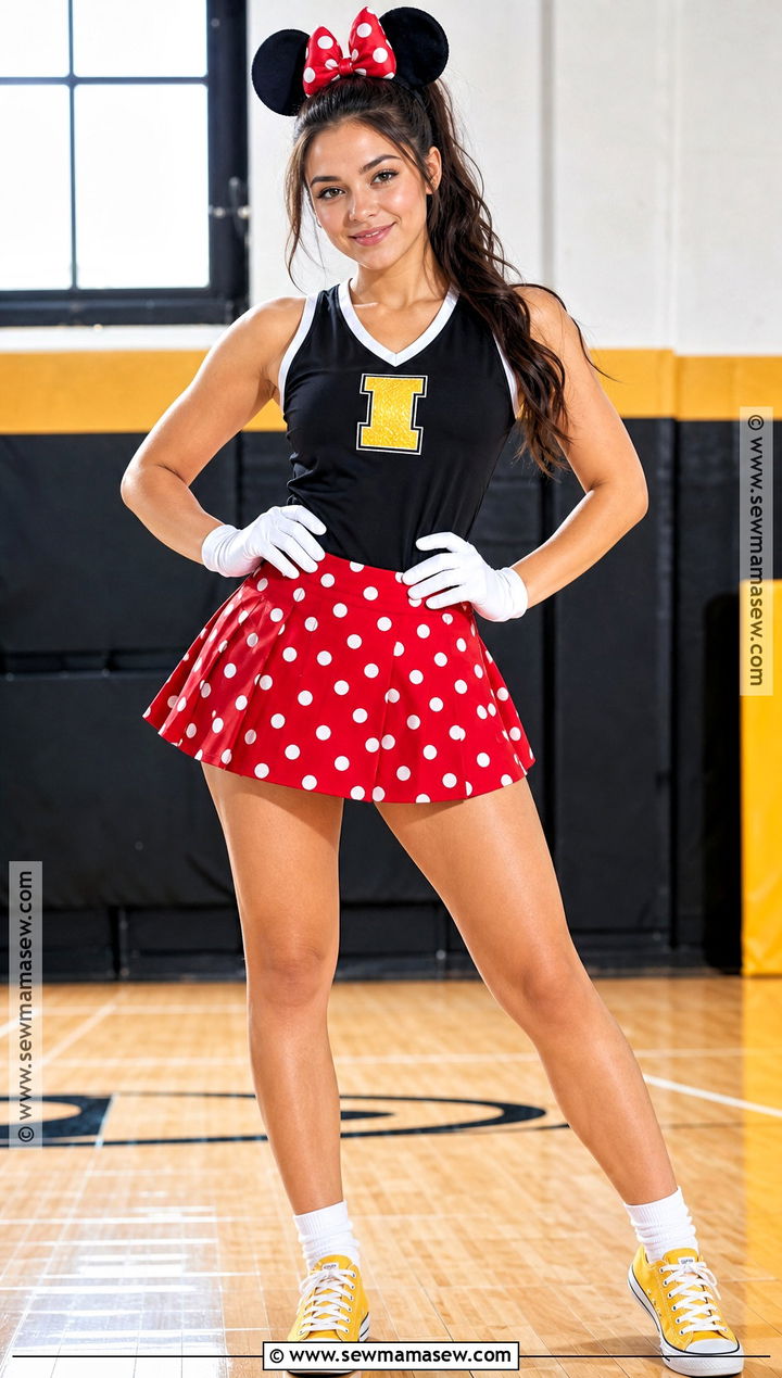 Minnie Mouse Cheerleader Costume - 30 minnie mouse costume ideas for women