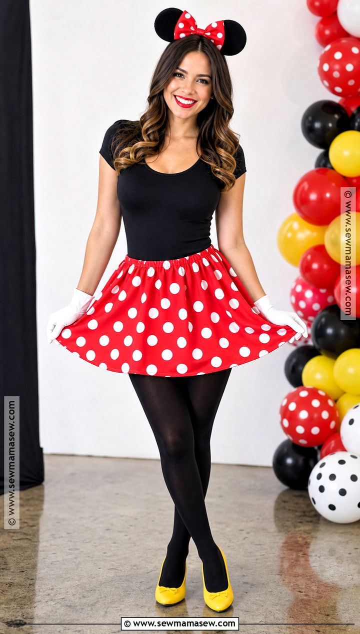 Minnie Mouse Costume - 30 Easy Disney Character Costumes