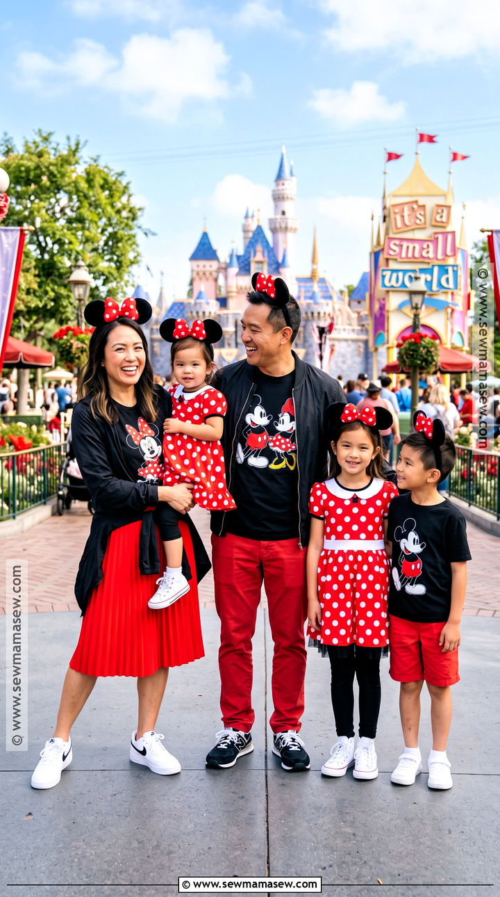 Minnie Mouse Disneyland Family Outfit - 15 disneyland family outfits fall