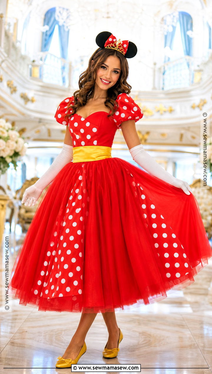Minnie Mouse Princess Costume - 30 minnie mouse costume ideas for women
