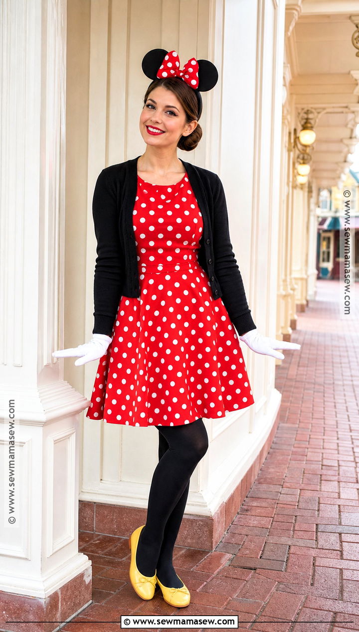 Minnie Mouse Red Dress Costume - 30 red dress costume ideas