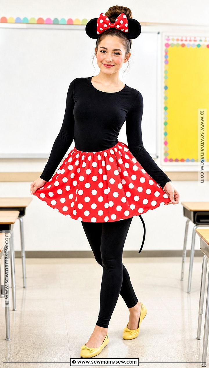 Minnie Mouse School Costume - 30 Disney Dress Up Day School Ideas