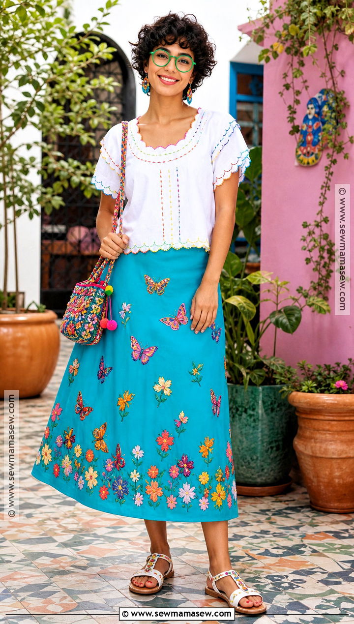 Mirabel Costume With Embroidered Skirt - 30 disney dress up ideas