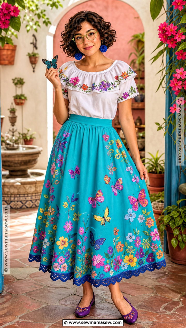 Mirabel Madrigal Costume - 50 brunette halloween costumes ideas