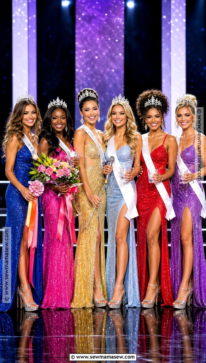 Miss United States Contestants Group Costume - 35 miss congeniality costume ideas