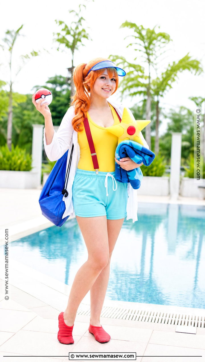 Misty Beach Trainer Costume - 30 misty pokemon costume ideas