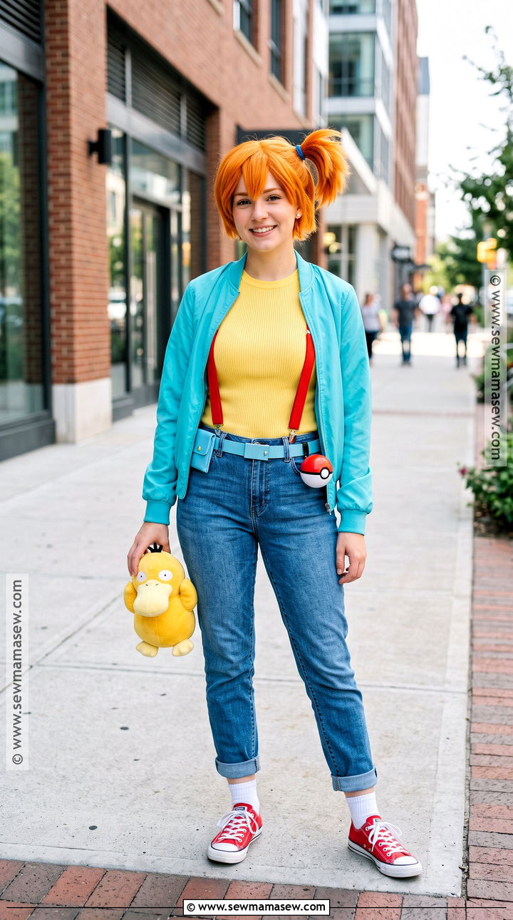 Misty Costume With Pants - 30 misty pokemon costume ideas