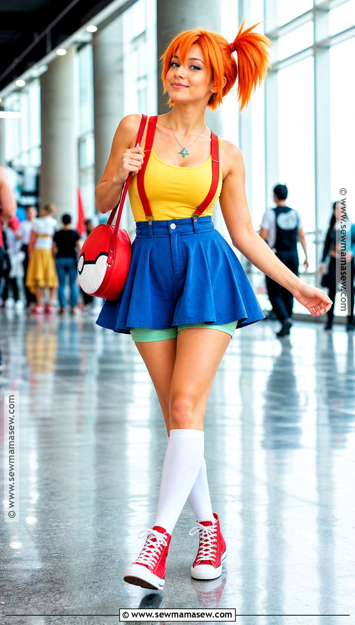 Misty Costume With Skirt - 30 misty pokemon costume ideas