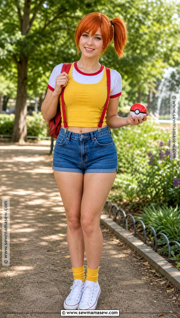 Misty Pokemon Trainer Costume - 30 characters with red hair costumes