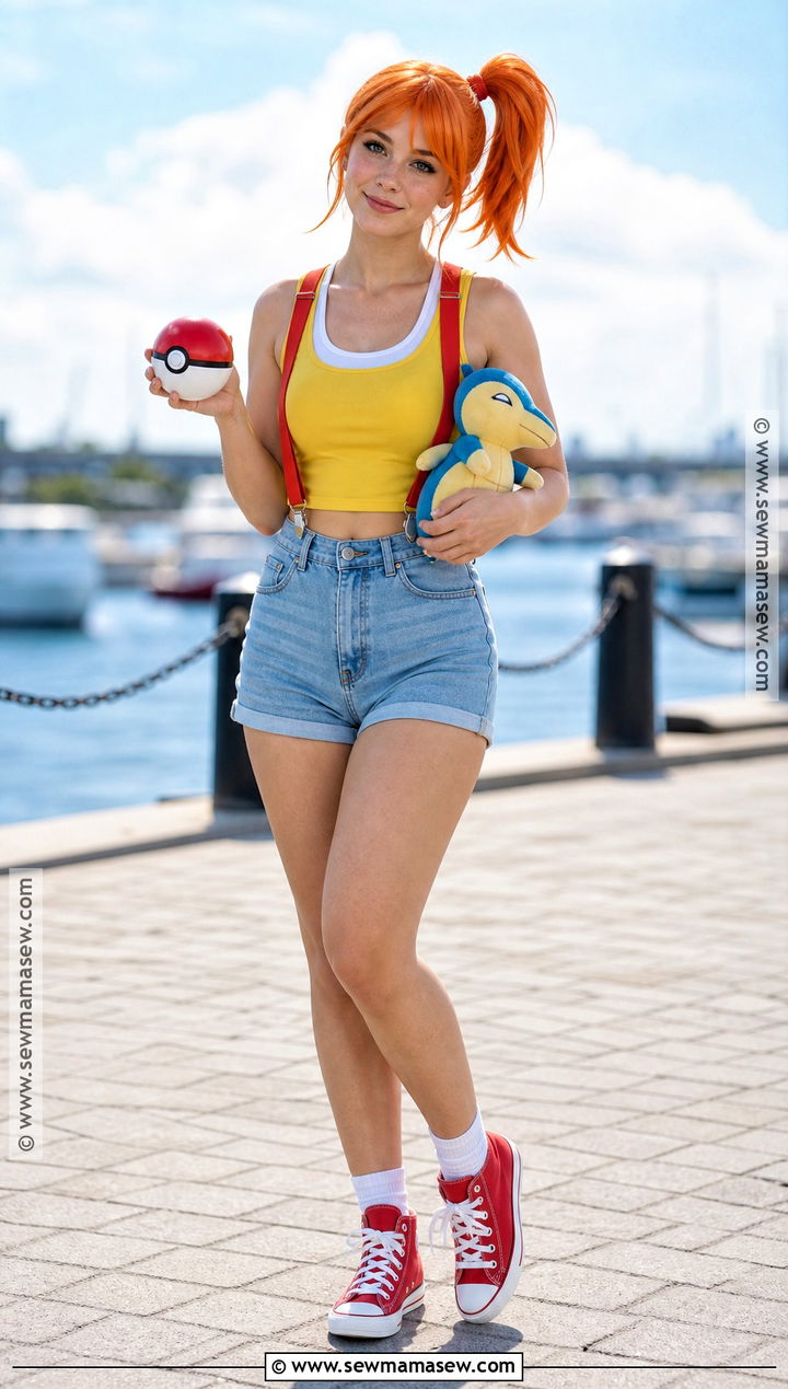 Misty Trainer Costume - 40 red head halloween costumes