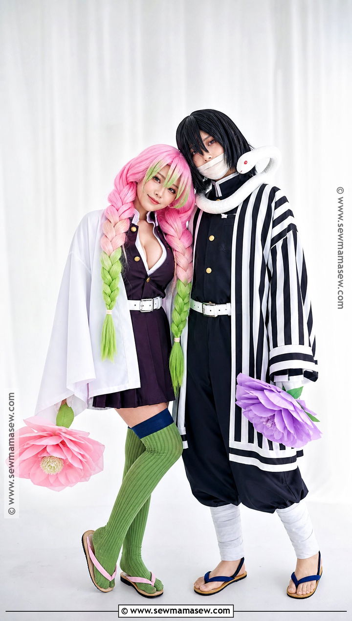 Mitsuri And Obanai Cosplay Duo - 30 cosplay duo ideas