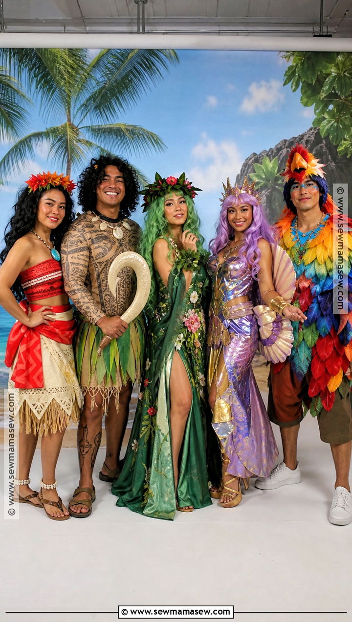Moana Disney Group Costume - 30 disney group costumes