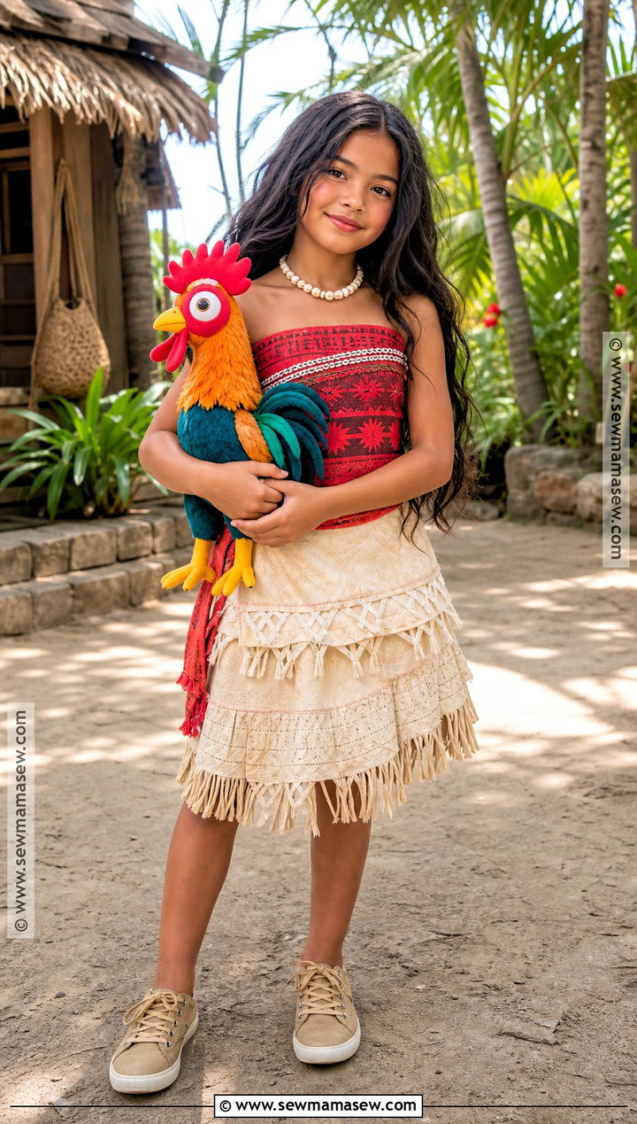 Moana Island Explorer Costume - 35 girls halloween costumes for kids