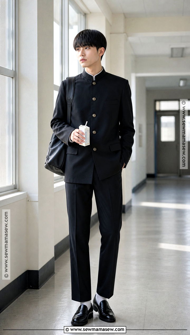 Mob Kageyama Cosplay With Black School Uniform - 30 short hair cosplay characters ideas