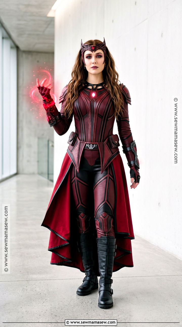 Modern Armored Scarlet Witch Costume - 40 scarlet witch costume ideas