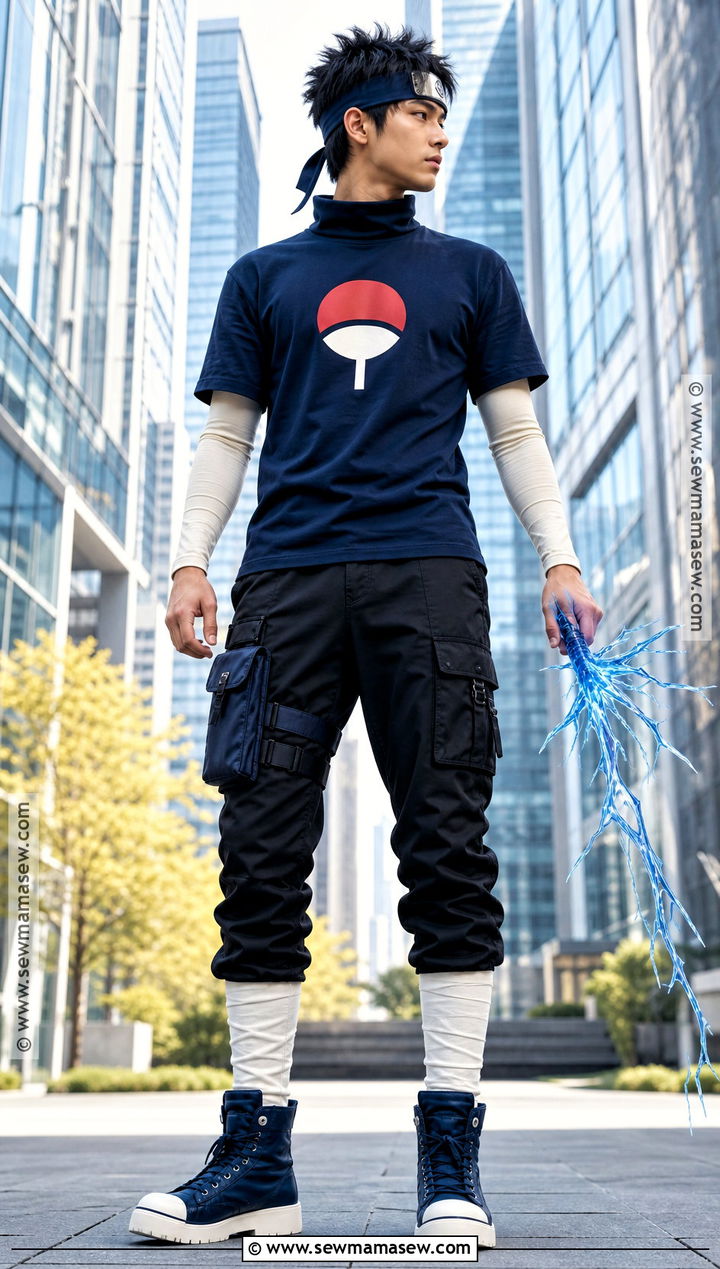 Modern Casual Sasuke Costume - 30 sasuke costume ideas