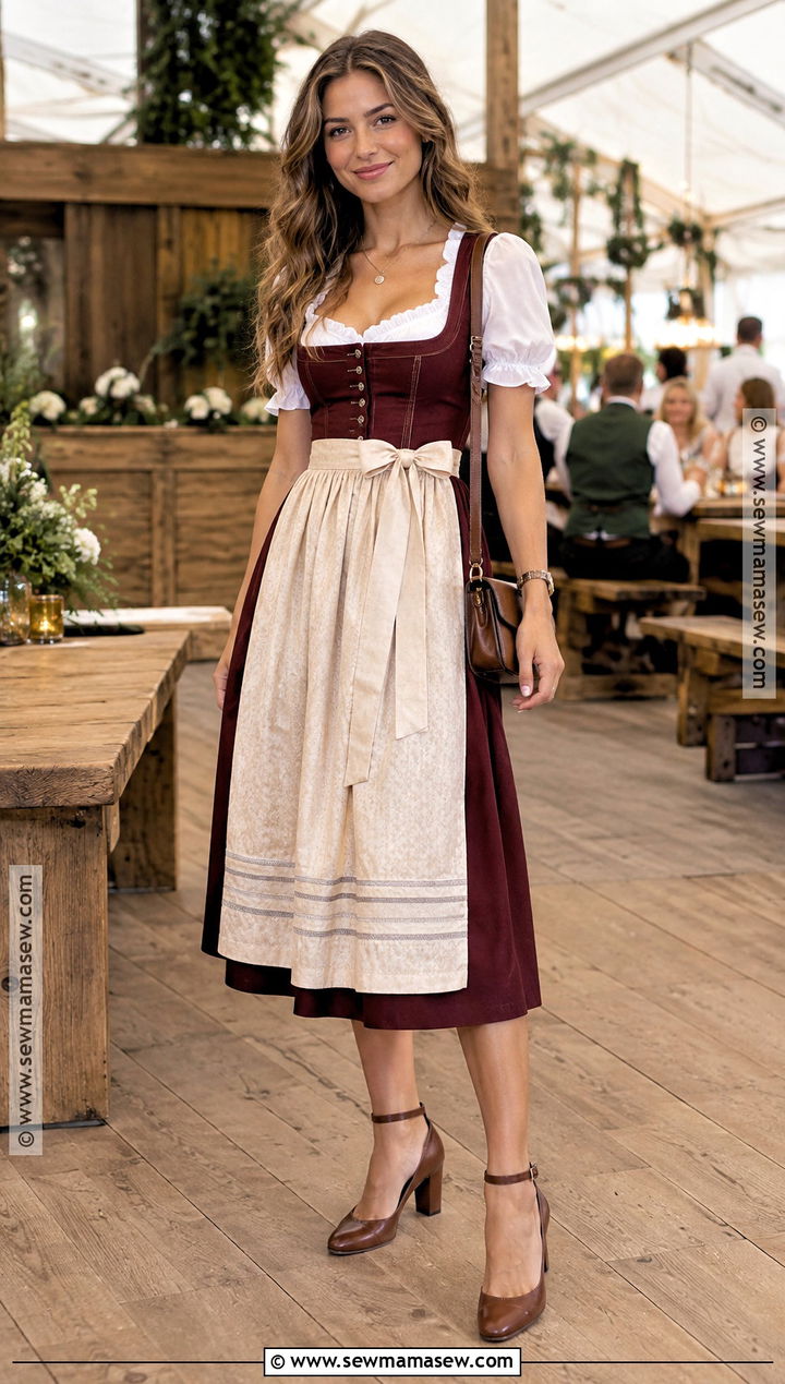 Modern Corset Dress Oktoberfest Outfit - 15 October Fest Dress Ideas