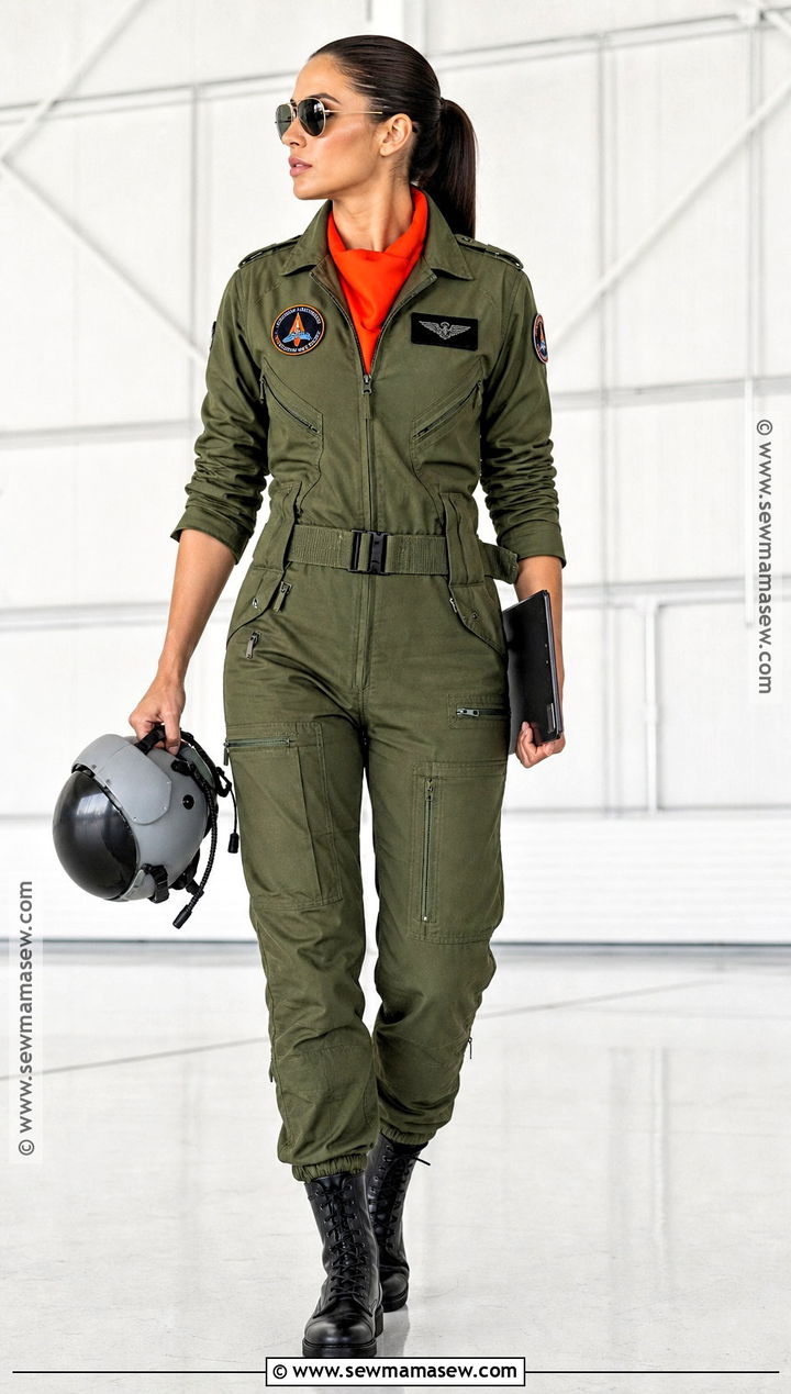 Modern Flight Suit Military Costume - 35 military costume ideas