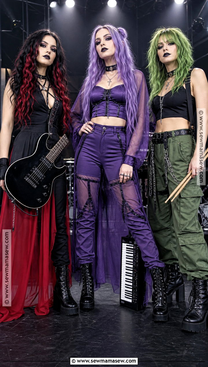 Modern Hex Girls Trio Costume - 40 hex girls costume ideas