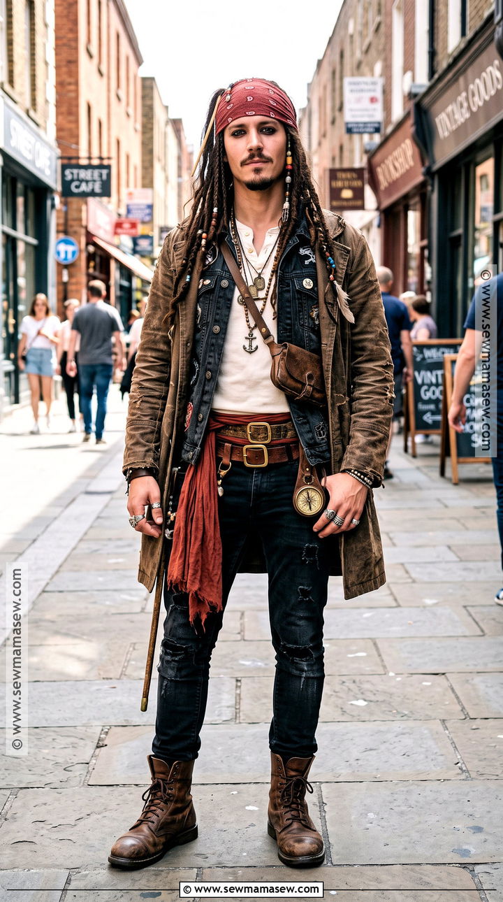 Modern Jack Sparrow Costume - 30 Jack Sparrow Halloween Costume Ideas
