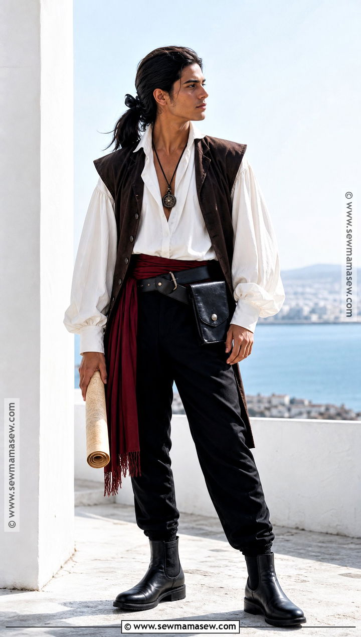 Modern Pirate Costume - 35 easy pirate costume ideas