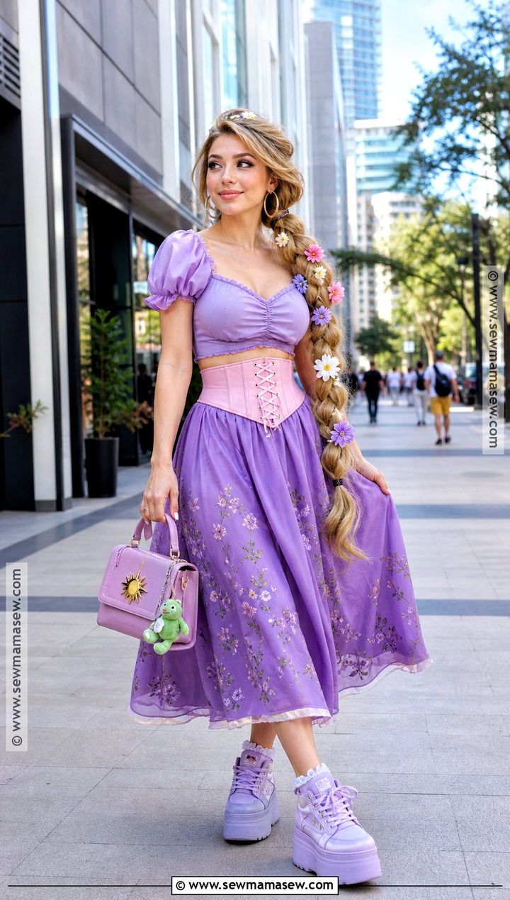 Modern Rapunzel Costume - 35 rapunzel costume ideas