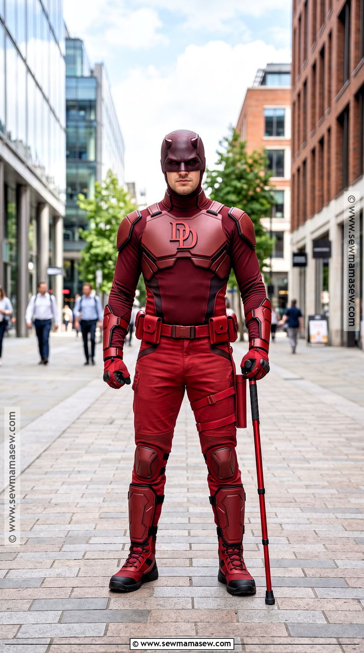 Modern Red Daredevil Cosplay - 30 Daredevil Cosplay Ideas