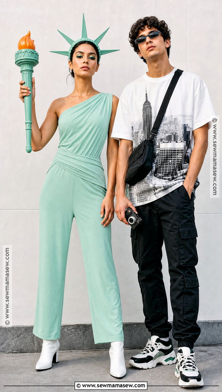 Modern Statue Of Liberty And Tourist Costume - 30 statue of liberty and tourist costume ideas