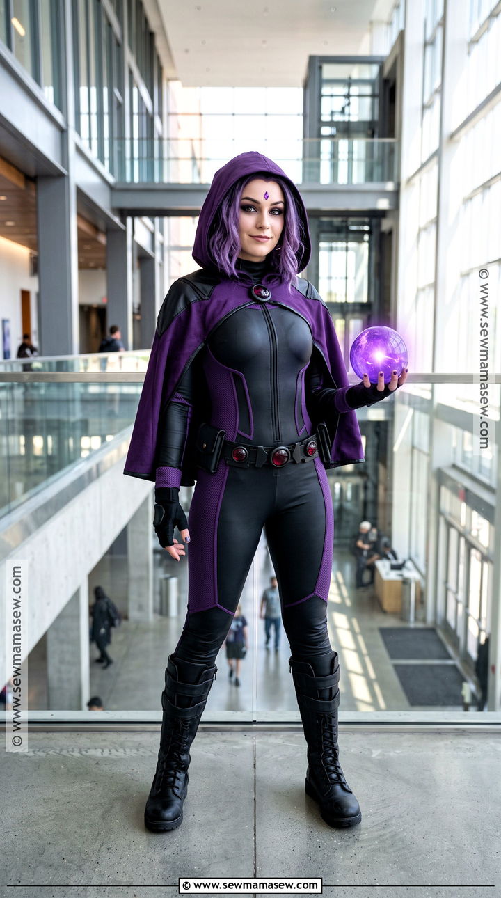 Modern Superhero Raven Cosplay - 50 raven cosplay ideas