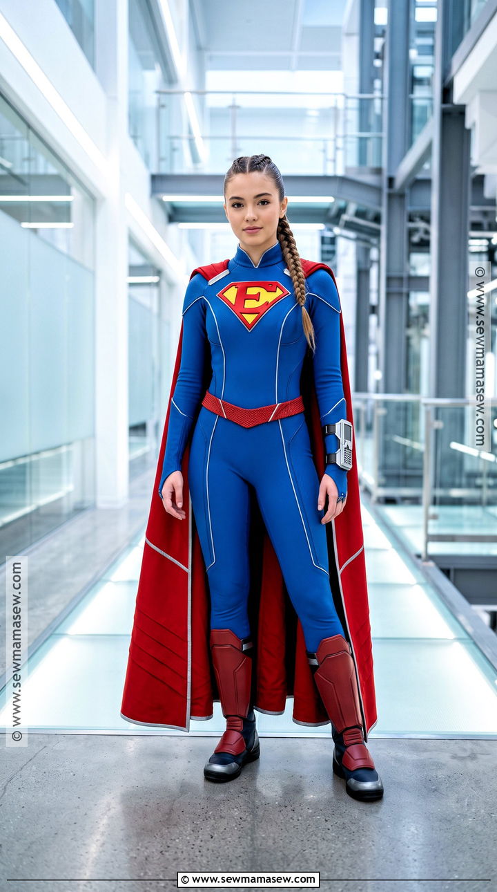 Modern Superman Bodysuit Costume - 30 Superman Costume Ideas for Girls