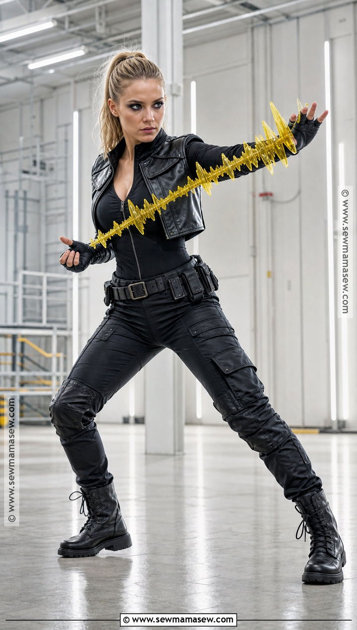 Modern Tactical Black Canary Costume - 30 Black Canary Costume Ideas